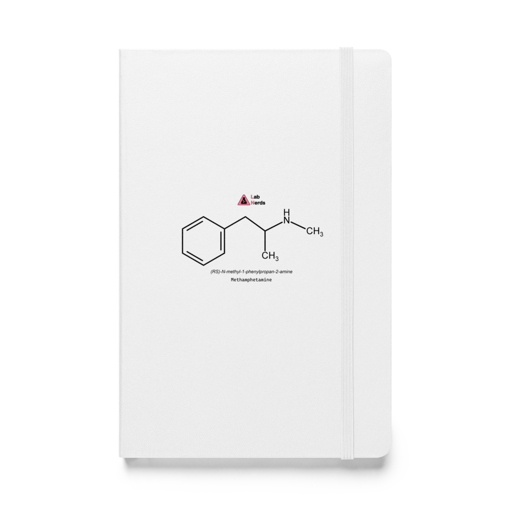 Methamphetamine Molecule Notebook: The Perfect Lab Companion